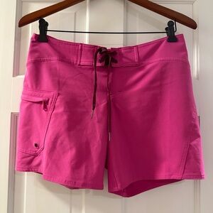 Athleta Pink Cargo Shorts with Durable Fabric (Also available in Black and Red)